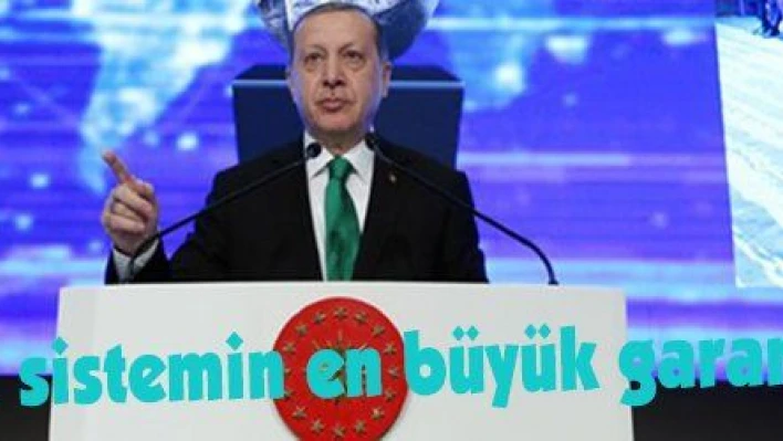 Erdoğan: 'Bu sistemin en büyük garantisi millettir'