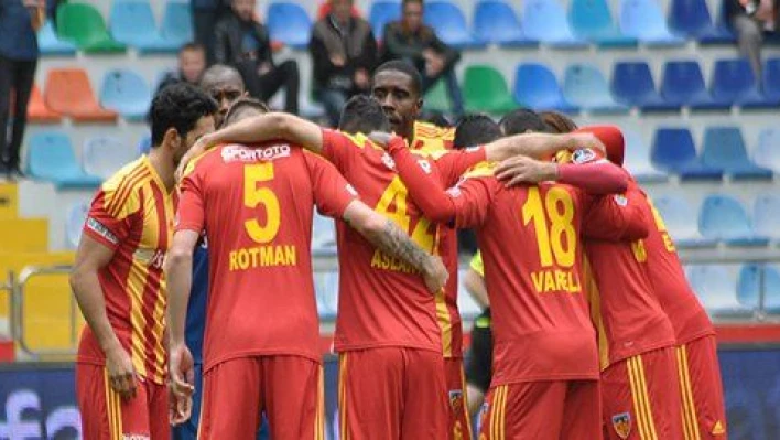 Kayserispor deplasmanları bitiriyor 