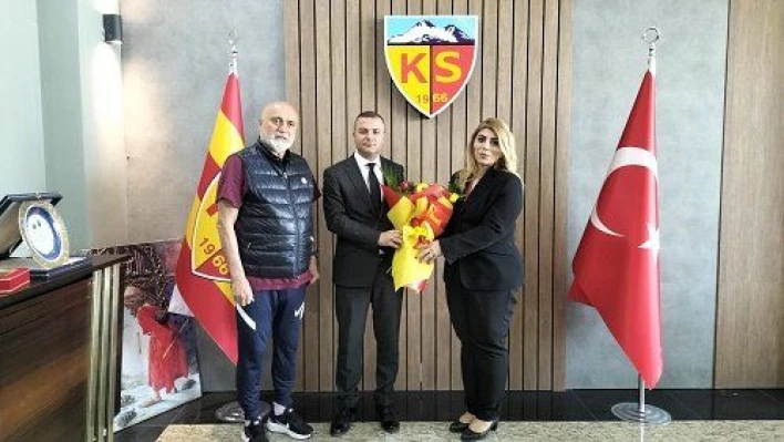 Başkan Çelik, final öncesi Kayserispor'u ziyaret etti