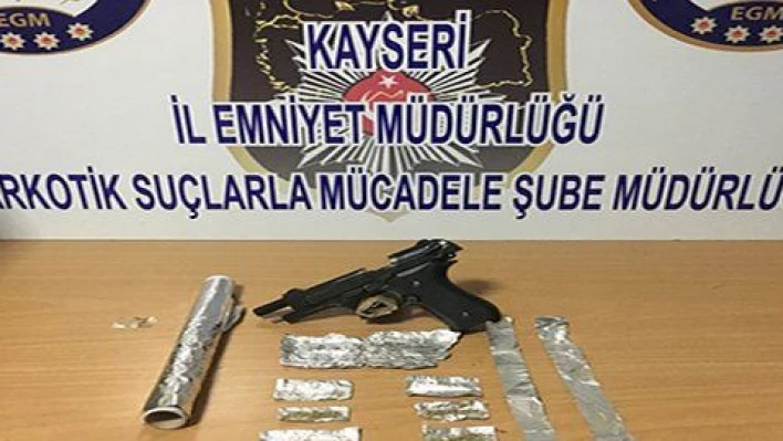 Kayseri'de uyuşturucu operasyonu 