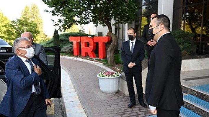 Büyükkılıç'tan TRT'ye hayırlı olsun ziyareti