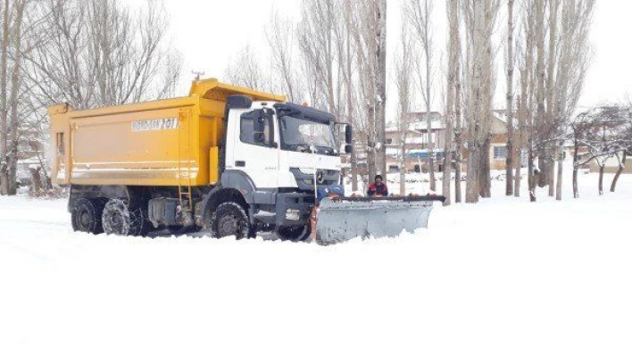 Kayseri'de kapalı yol kalmadı