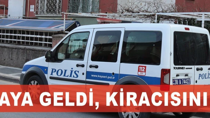 Kirayı almaya geldi, kiracısını ölü buldu