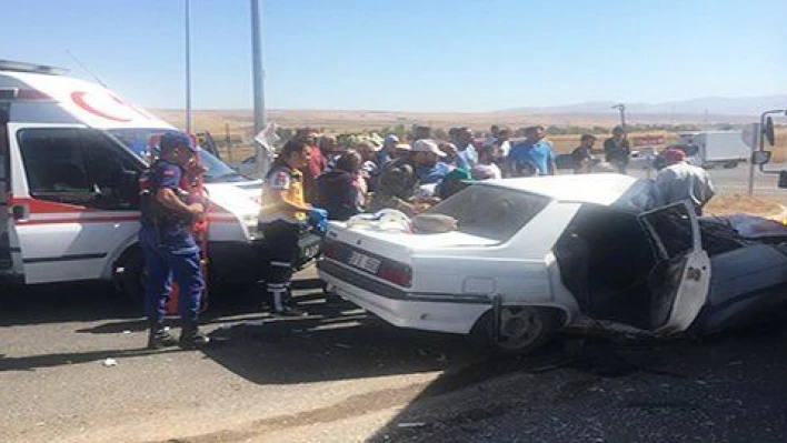 Kayseri'de trafik kazası: 1 ölü, 5 yaralı 