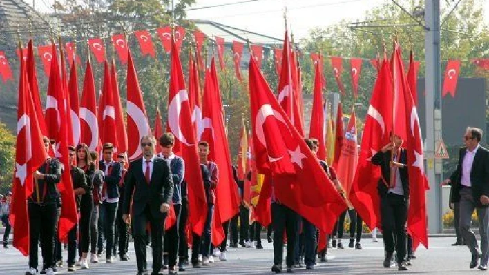 Cumhuriyet Bayramı'nın 96. yıl kutlamalarının provası yapıldı