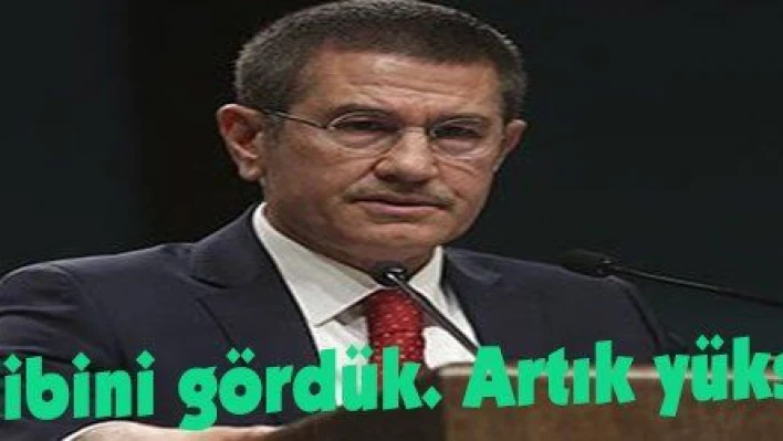 Canikli: 'En dibini gördük. Artık yükseliş başladı'