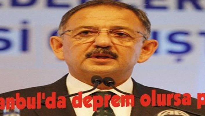 Özhaseki: 'İstanbul'da deprem olursa perişan oluruz'