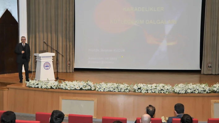 ERÜ Öğretim Üyesi Prof. Dr. Küçük, Lise Öğrencilerine Astronomiyi Anlattı 