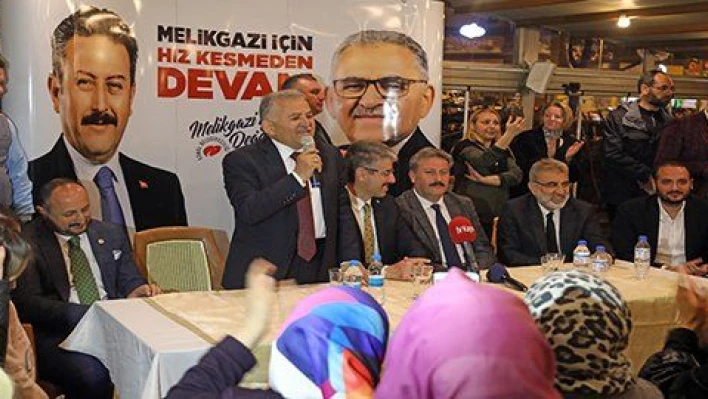 MELİKGAZİLİ KADINLARDAN BAŞKANLARA TAM DESTEK