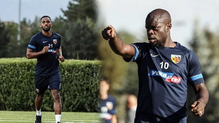 Kayserispor'da Kemen ve Carole affedildi