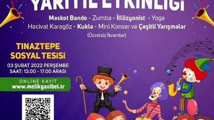 Melikgazi'den çocuklara özel etkinlikler