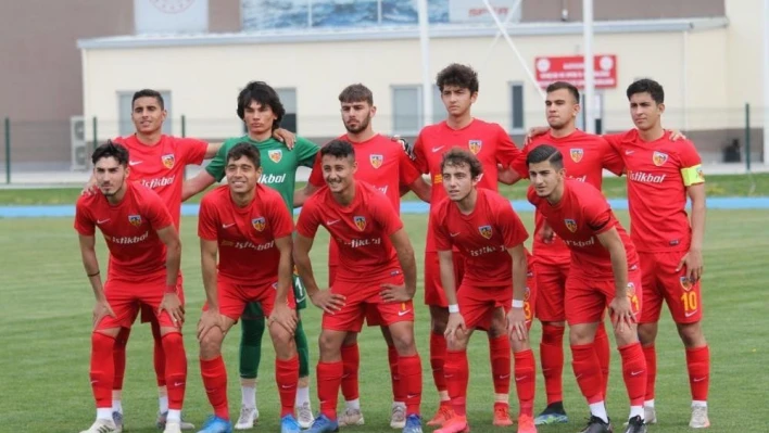 U19 Süper Ligi 9. hafta: Denizlispor-Kayserispor: 1-1