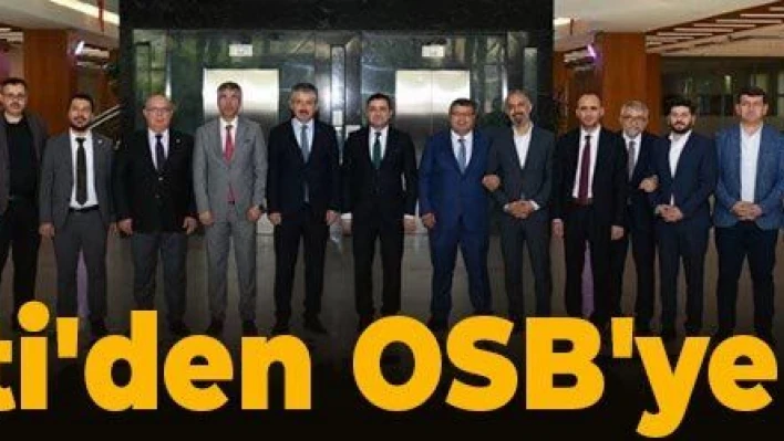 AK Parti'den OSB'ye ziyaret