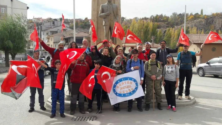 Geleneksel 8. Bünyan cumhuriyet doğa yürüyüşü yapıldı