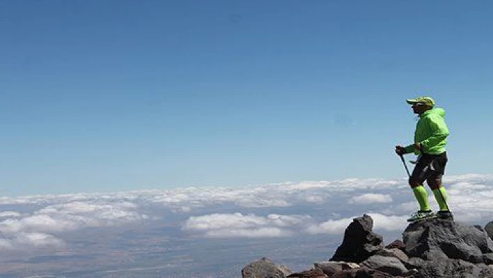 Erciyes'te zirve tırmanışları başladı