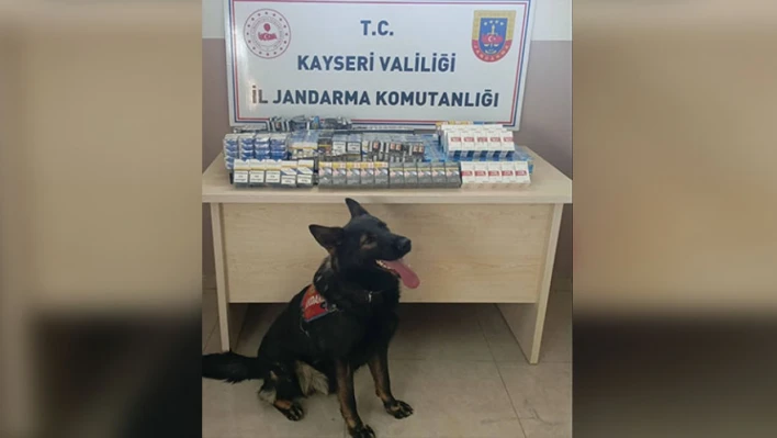 Kayseri-Malatya kara yolunda sıkı denetim - 640 paket kaçak sigara...