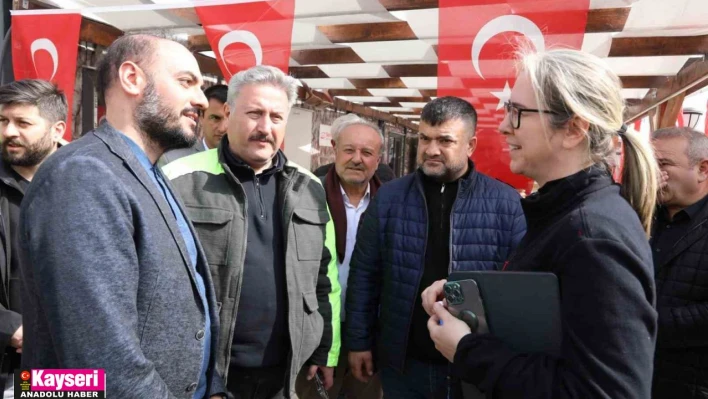 Kayseri'nin birlik ve beraberliği bu çarşıda da örnek oldu