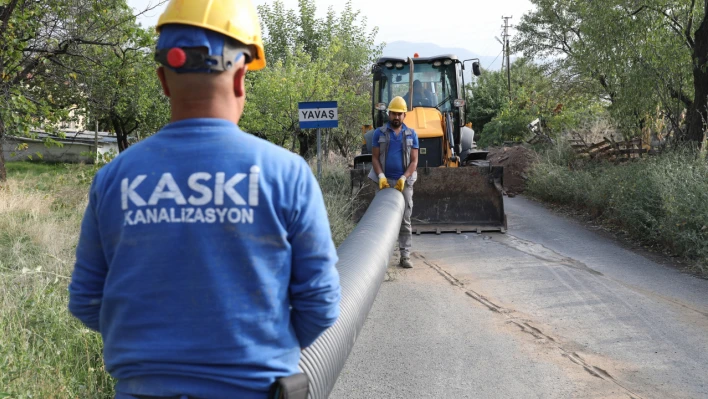 Kayseri'nin Kanalizasyon Altyapısı Güçleniyor!