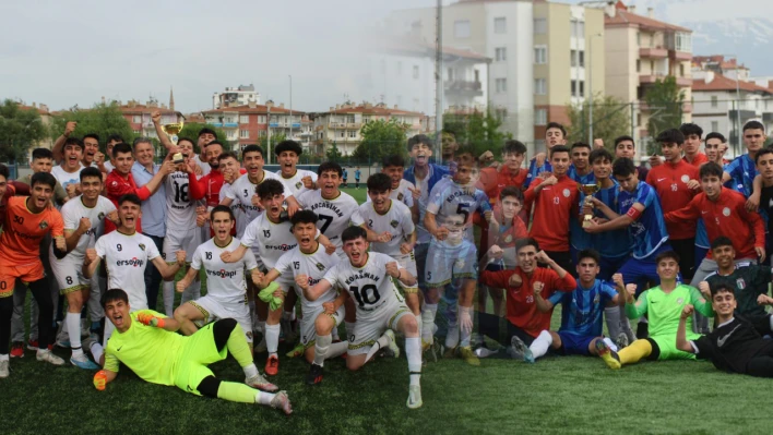 Kayseri U17 Ligi'nde şampiyonlar belli oldu