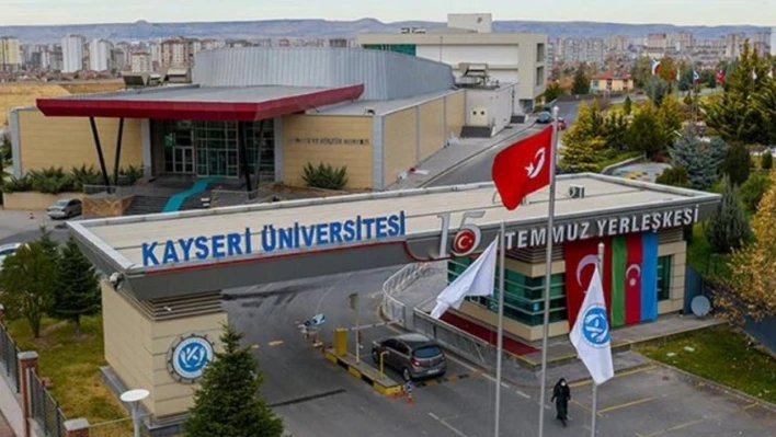 Kayseri Üniversitesi İsrail'i kınadı!