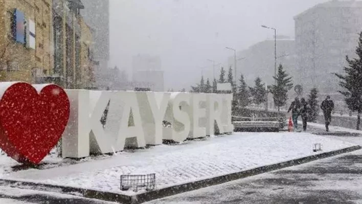 Kayseri'ye kar geliyor – Yine kısa mı sürecek?