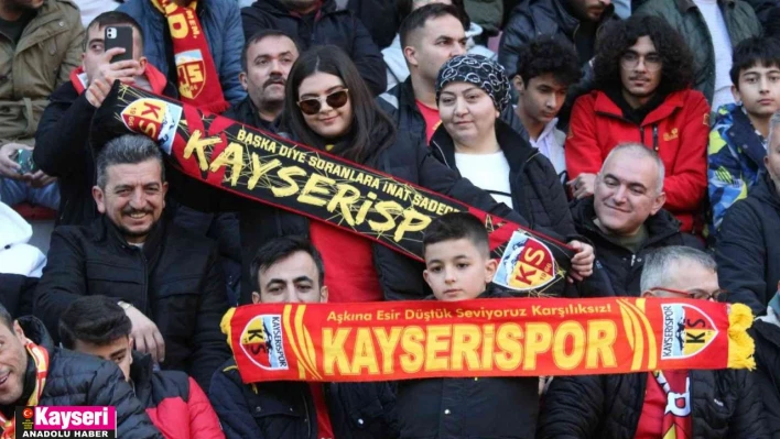 Kayserispor - Beşiktaş maçını 14 bin 500 kişi izledi