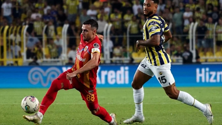 Kayserispor bir ileri bir geri (2-0)