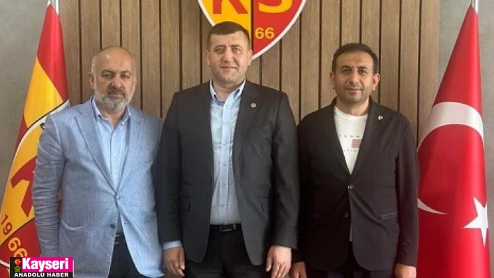 Kayserispor'dan Baki Ersoy'a teşekkür...