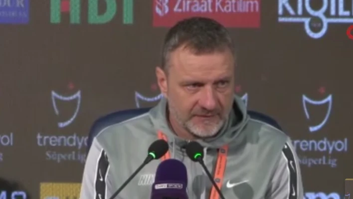 Kayserispor teknik sorumlusu Vukas: 'Rakibin nasıl oynayacağını biliyorduk'