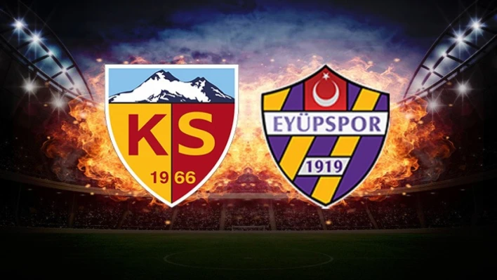 Kayserispor - Eyüpspor maçı hakemi belli oldu!