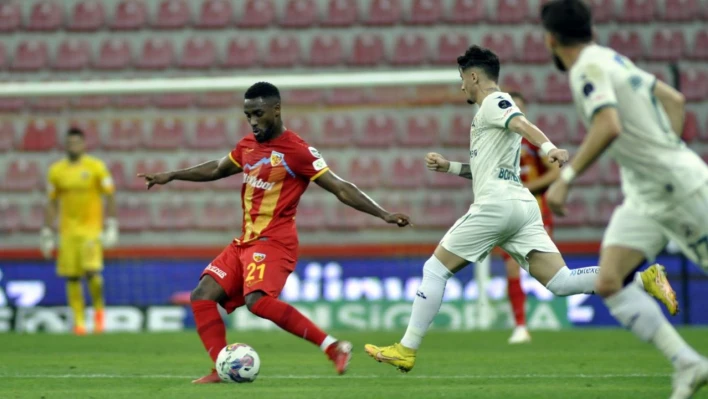 Kayserispor'un maçı var