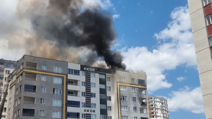 Kocasinan'da Çıkan Yangın Paniğe Neden Oldu!