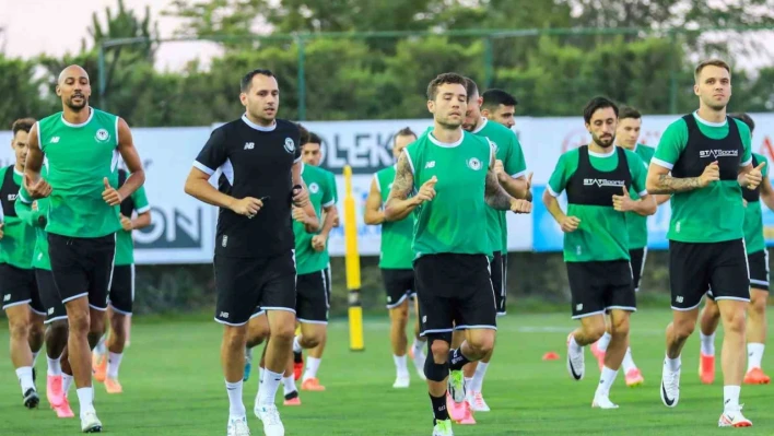 Konyaspor, Çaykur Rizespor hazırlıklarına başladı