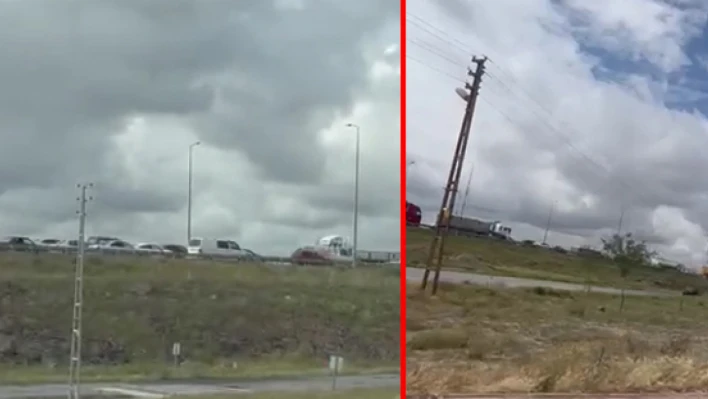 Kuzey Çevre Yolu'ndaki trafiğin sebebi ne? Görenler aracını terketti..