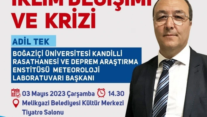 Melikgazi'de deprem bilgilendirme seminerleri devam ediyor