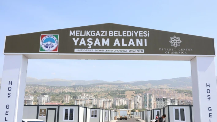 Melikgazi'de yeni yaşam alanı