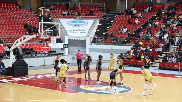 Melikgazi Kayseri Basketbol Hatay Büyükşehir Belediyespor'u Mağlup Etti!