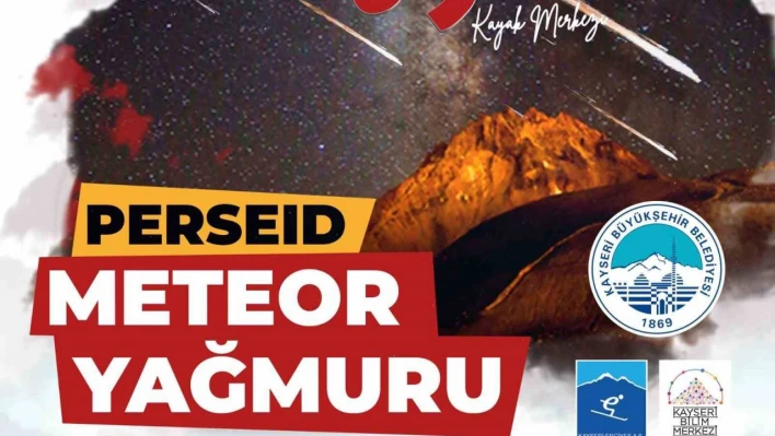 Erciyes'te Perseid Meteor Yağmuru Gözlem Şöleni!