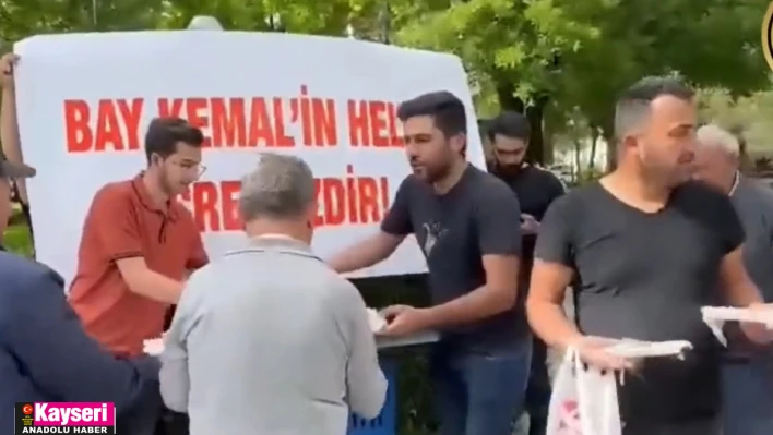 Meydanda Kılıçdaroğlu için bakın ne yaptılar