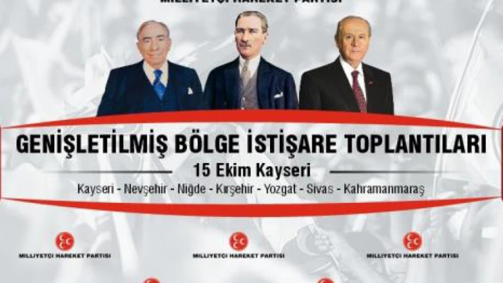 MHP Genişletilmiş Bölge İstişare toplantısının tarihi belli oldu