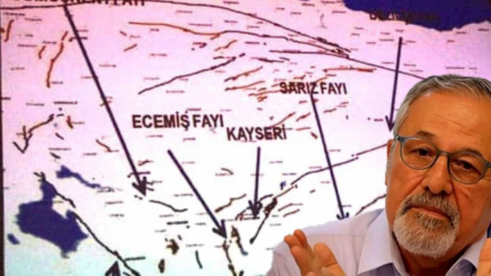 Naci Görür'den yeni bir 'Kayseri' açıklaması! 'Ecemiş fayı yavaş da olsa stres biriktiriyor…'