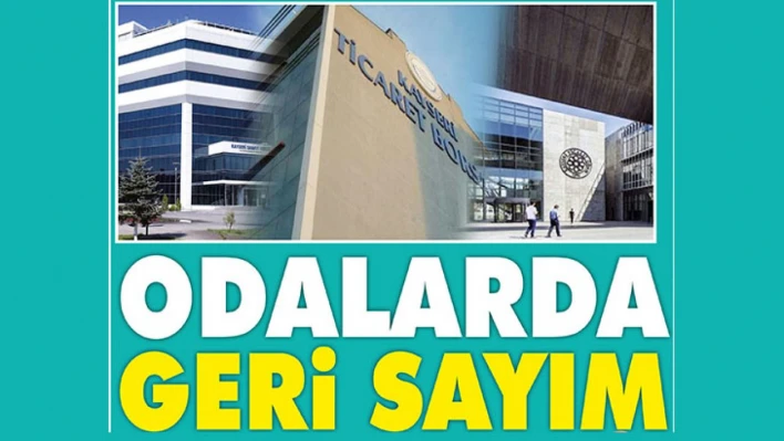 Odalarda geri sayım