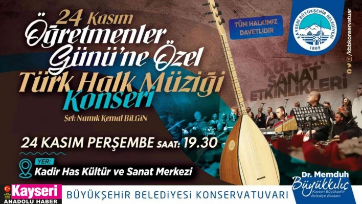 Öğretmenler Günü'ne özel konser