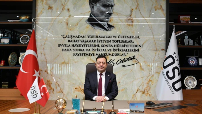 OSB Başkanı Yalçın'dan 19 Mayıs Mesajı