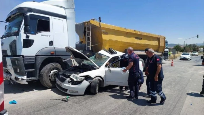 Kahramanmaraş - Gaziantep Karayolunda Trafik Kazası