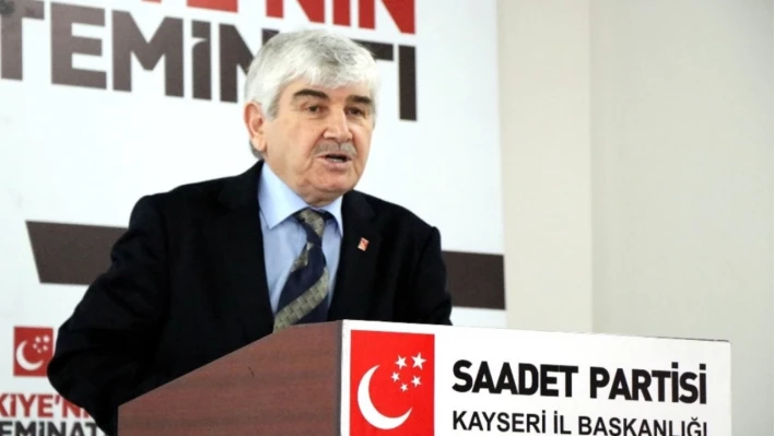 Saadet Partisi Kayseri Teşkilatı için acı kayıp