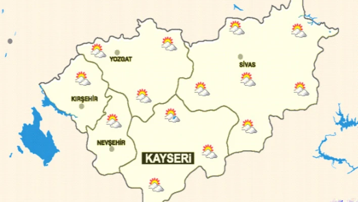 Sarıoğlan, Felahiye, Kocasinan, Melikgazi, Talas… - Sarı Kodlu Uyarı Geldi!