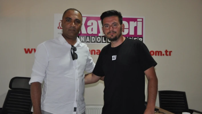 Sarız Anadoluspor'dan gazetemize ziyaret