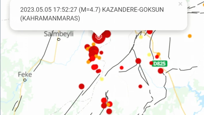 Savrun Fayında bir deprem daha oldu... Depremler devam ediyor...