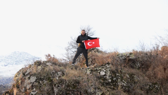 Şehitler anısına Erciyes'te yürüyüş!